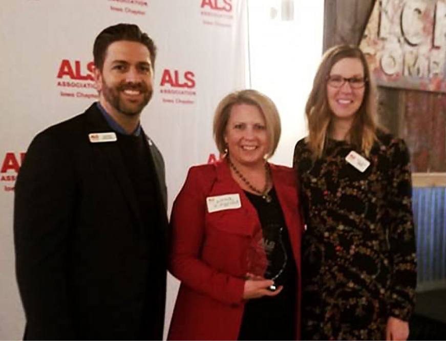 ITA Group Receives ALS Volunteer Of The Year Award